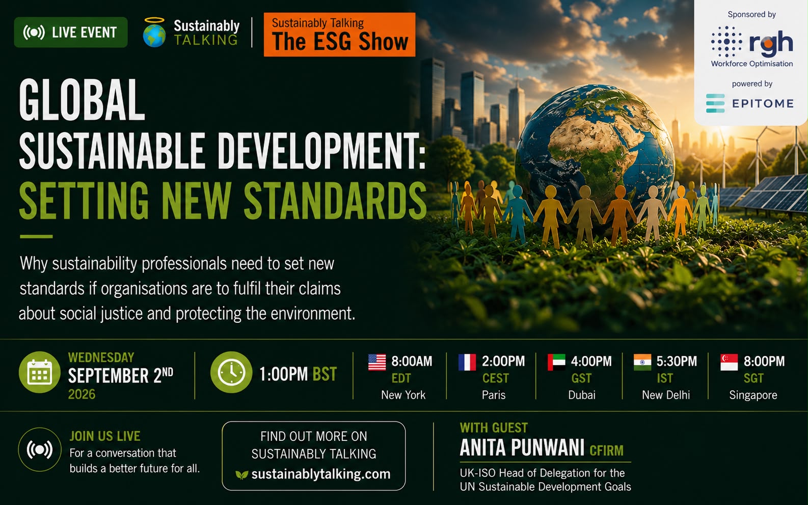 Global Sustainable Development: Setting New Standards